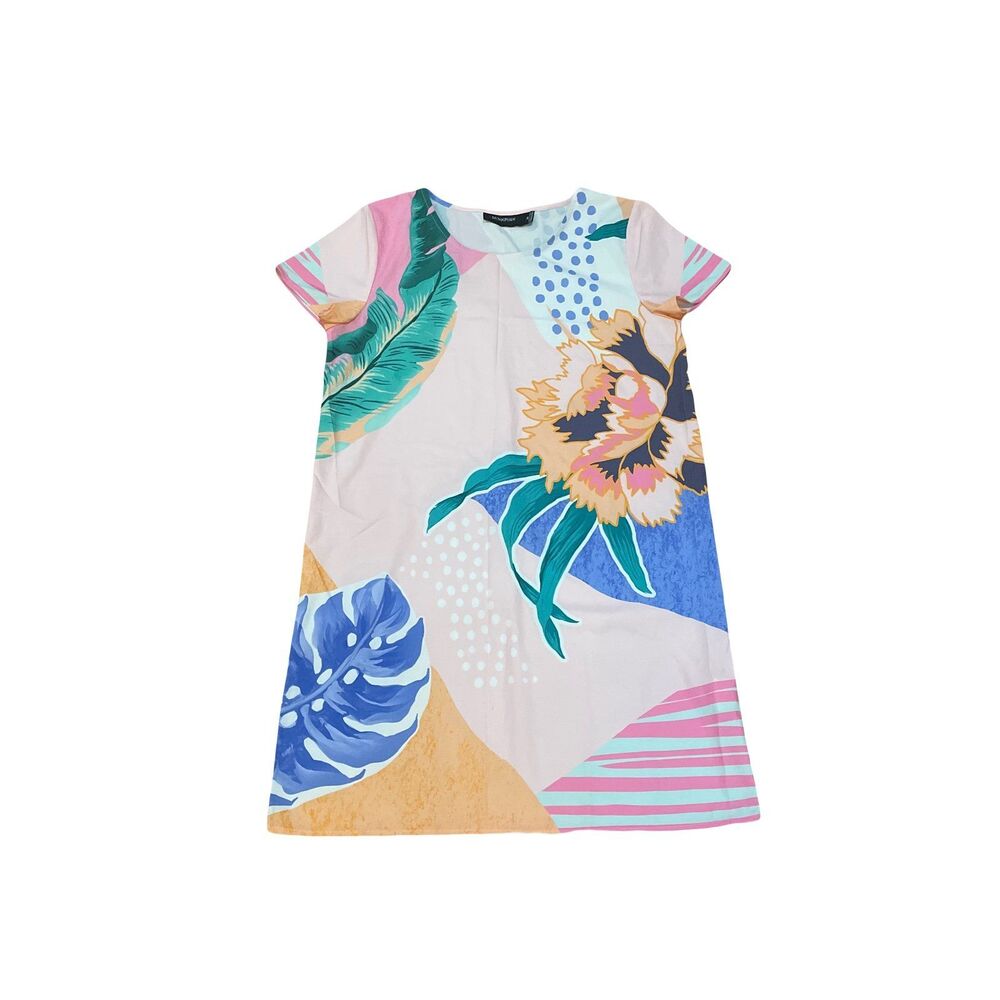 Mink Pink XS Tropical floral mini dress Extra Small - Picture 3 of 10